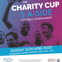 Charity cup 5 a side football