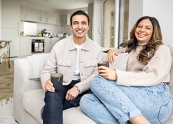 First time buyers find perfect home