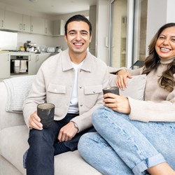 First time buyers find perfect home
