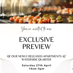 Exclusive preview at Waterside Quarter 2