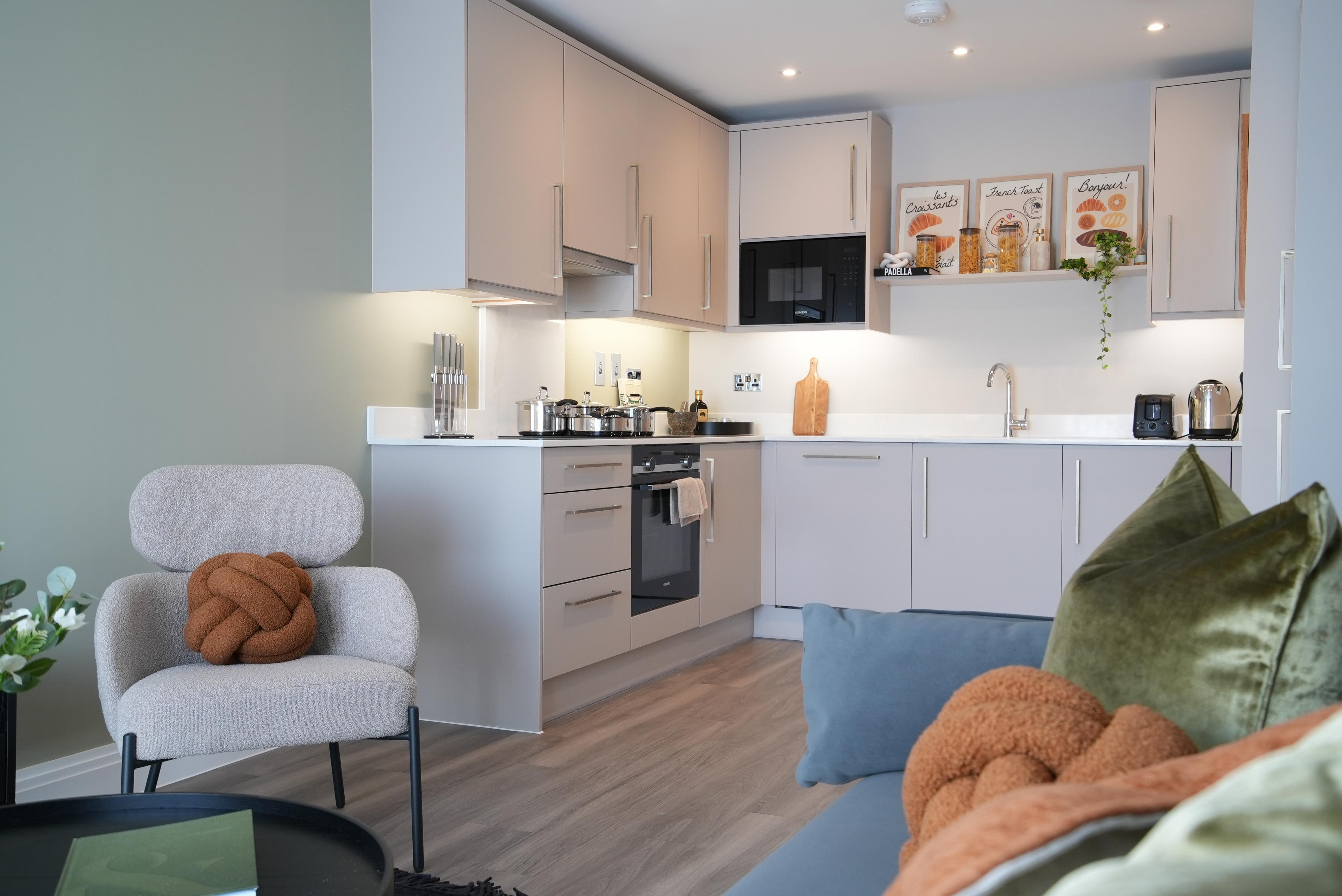 River walk - Kitchen - plot 29