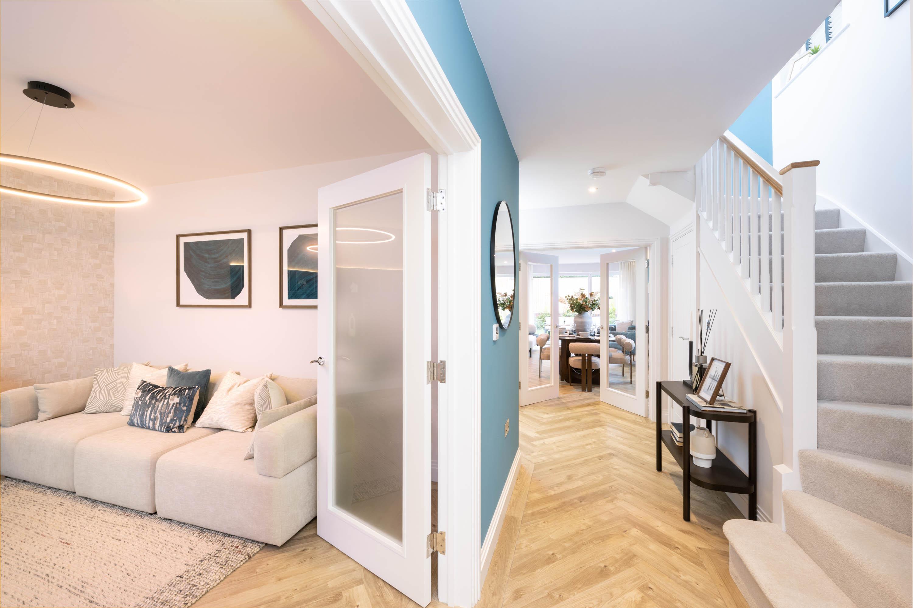 Ascot Oaks plot 1 hallway