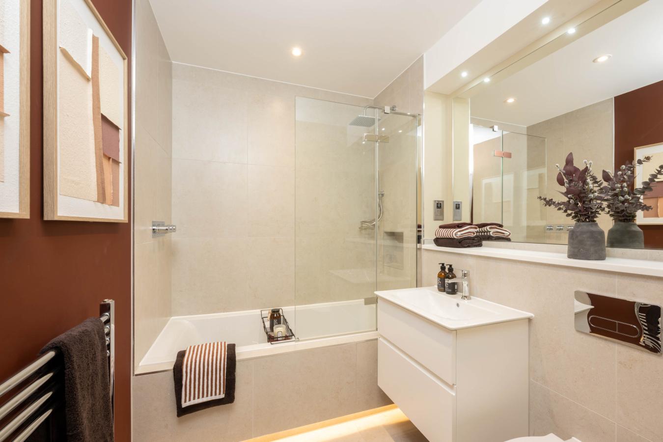 Show home bathroom at Charter Place