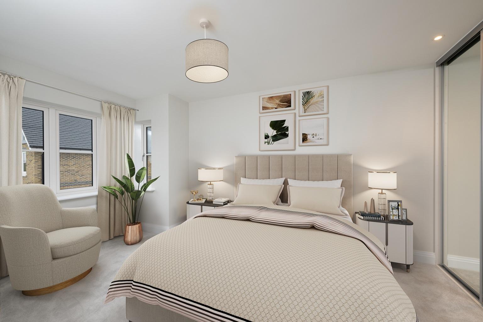 Little Green plot 21 - Bedroom