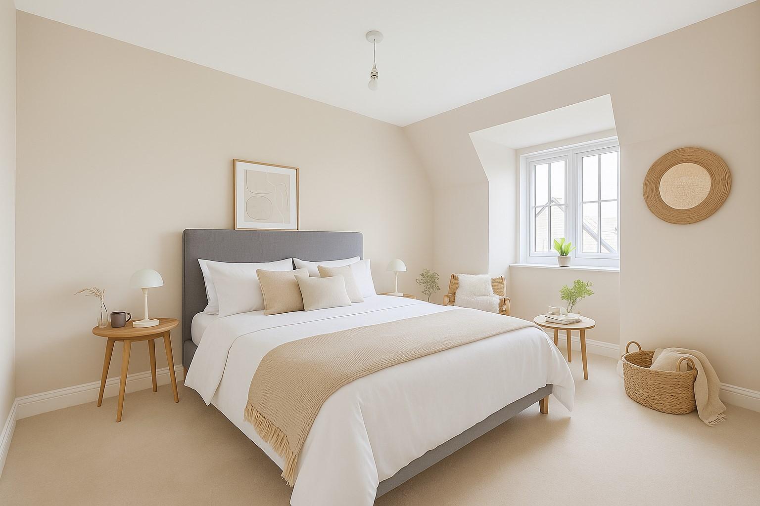 Interior bedroom- The Larks