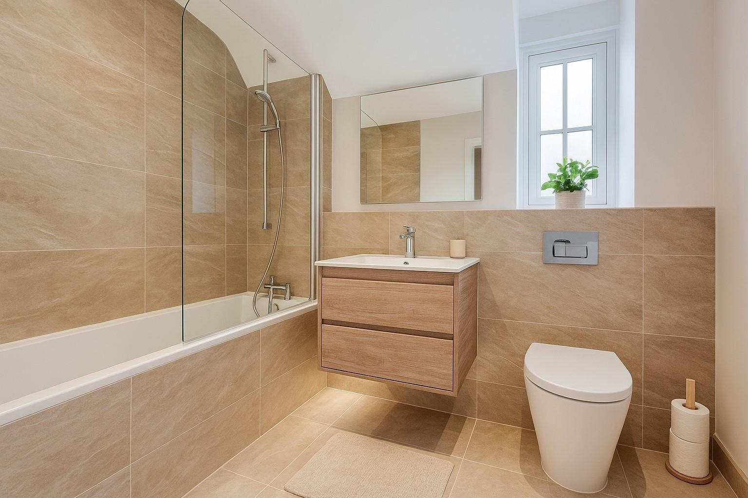 Interior bathroom- the larks