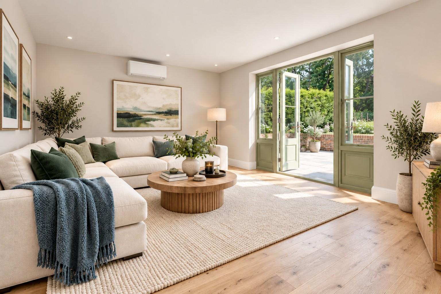 Albury, East Horsley digitally dressed snug