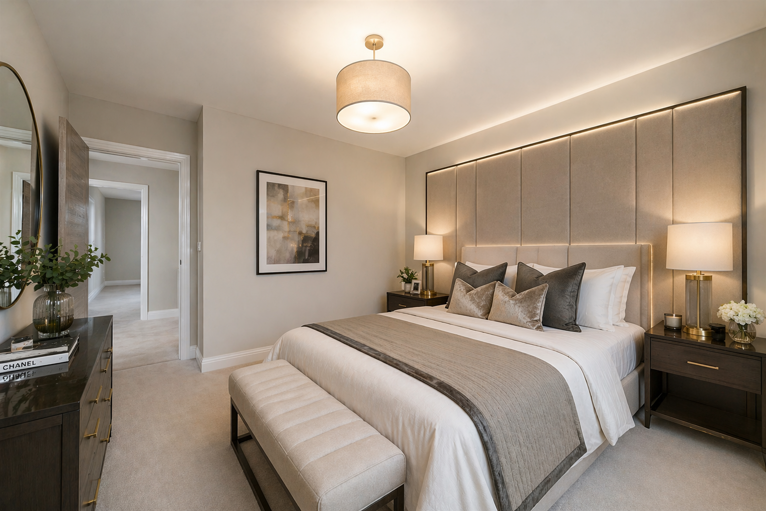 Little Green - plot 21 - bedroom