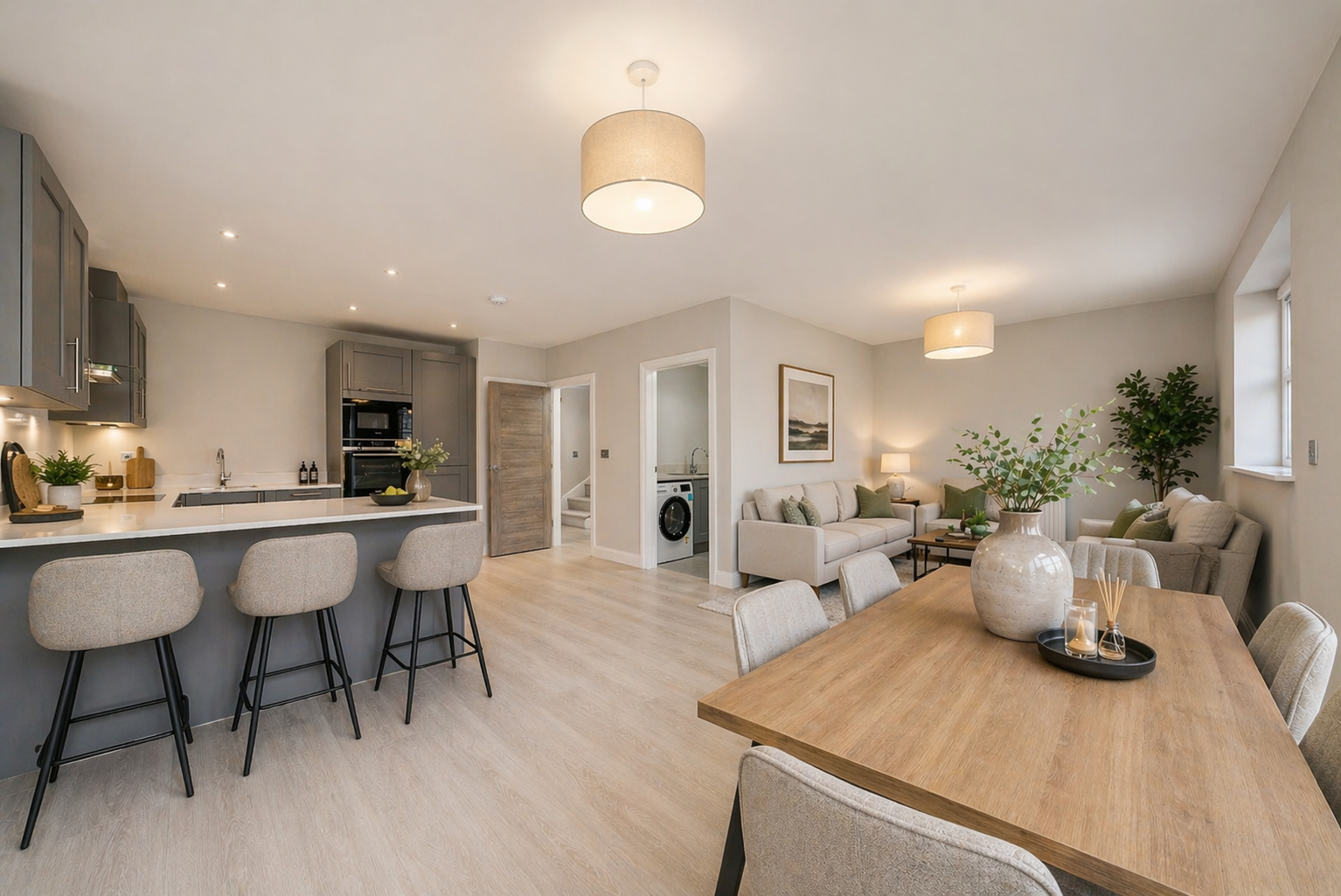 Little Green - plot 21 - kitchen/dining area