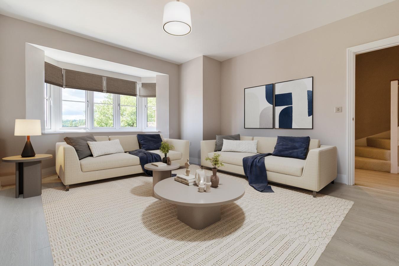 Living room Plot 6 Magna Gardens