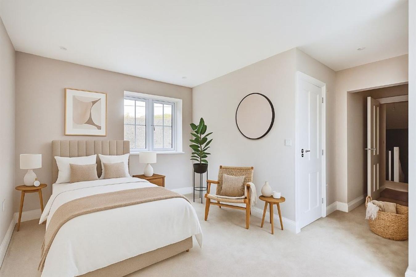 Interior bedroom- The Larks 3