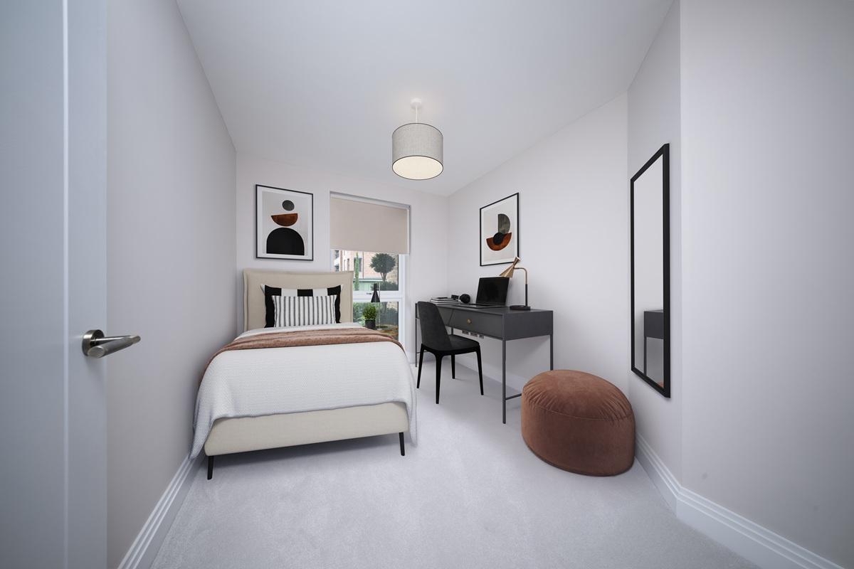 Oaklands park - plot 4 - bedroom three