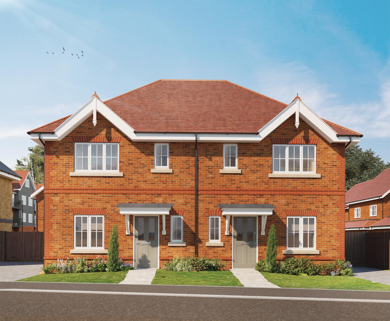 Ascot Oaks - plot 23 and 24 - External CGI image