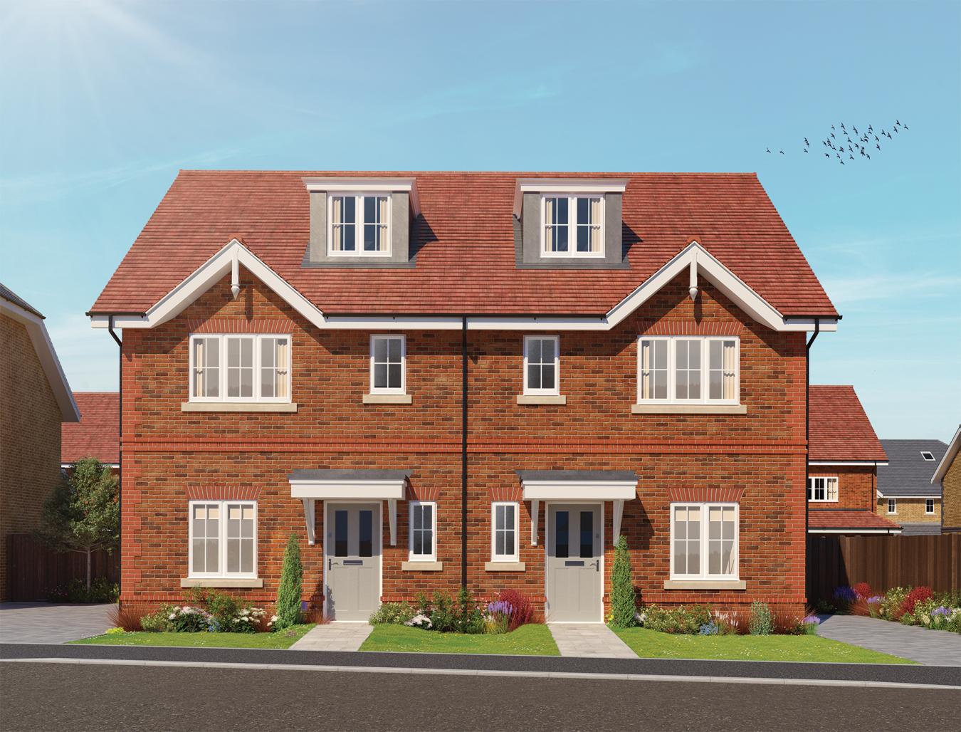 Ascot Oaks - plot 23 and 24 - External CGI image